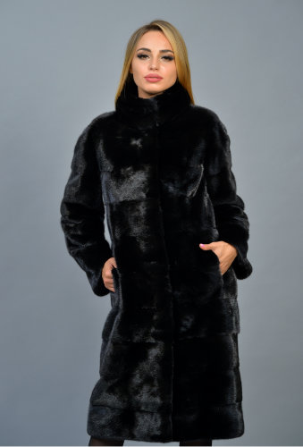 Шуба из меха аукционной норки (Kopenhagen Fur) 